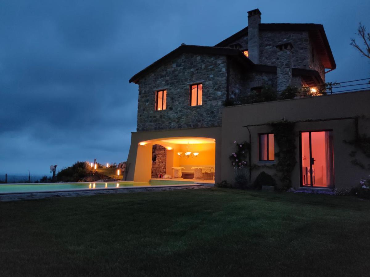 Villa Privata Con Piscina A Riparbella Castellina Marittima Exterior photo